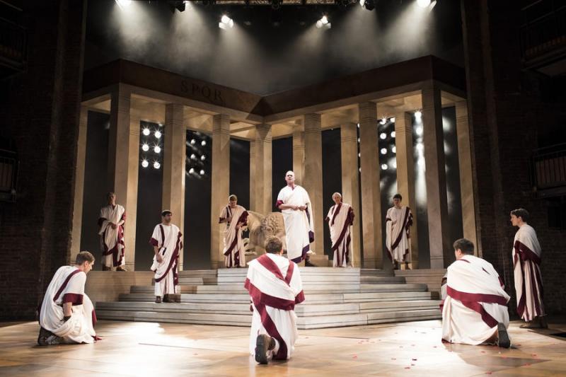 Julius Caesar, RSC, Barbican review Roman bromance plays straight